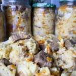 плов в банках рецепт
