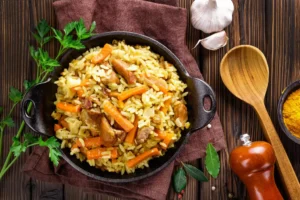 плов з куркою