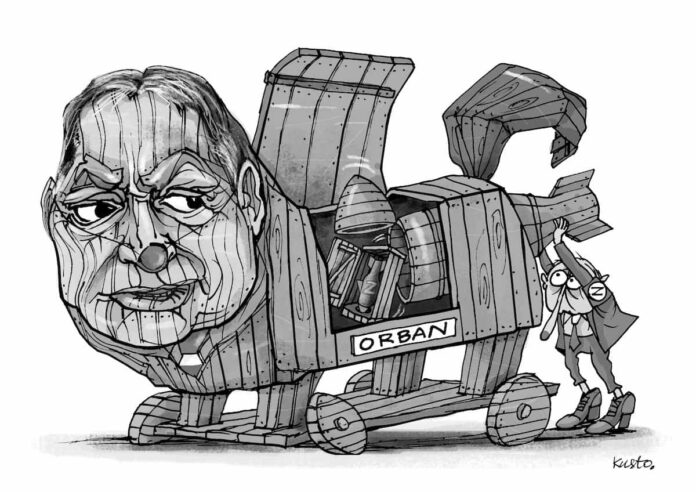 карикатурв