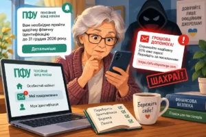 Сообщение от ПФУ об идентификации