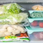 продукты в морозилке