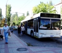 В Николаеве появился «говорящий» троллейбус