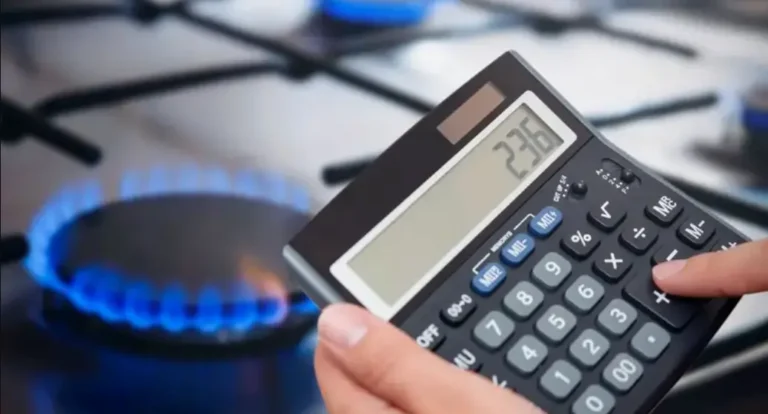Счет за газ