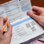 рахунок за газ