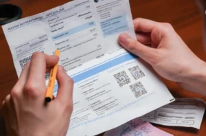 счет за газ