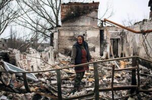 разрушенные дома