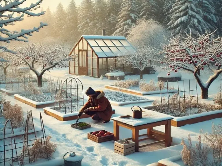 Зима на дачі