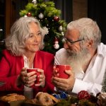 Пенсионеры. Рождество