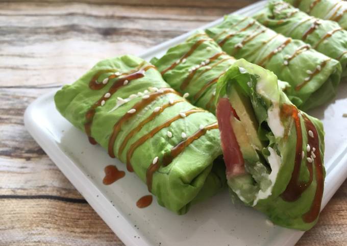 Салат из листьев салата — рецепт с фото и видео