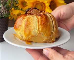 Яблоки в тесте