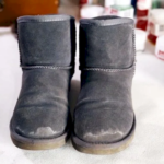 соляные разводы на обуви