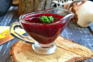 Соус из слив