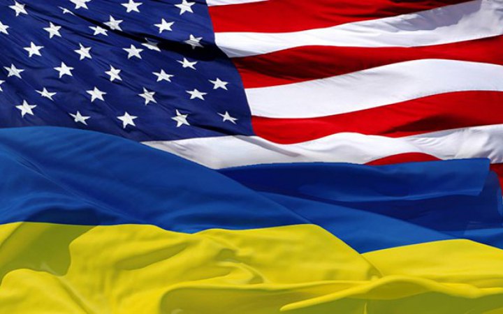флаги США Украина