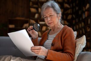 Пенсионерка