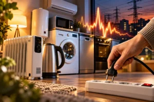 захист приборів від стрибків напруги