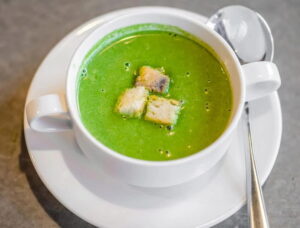 суп-пюре из шпината