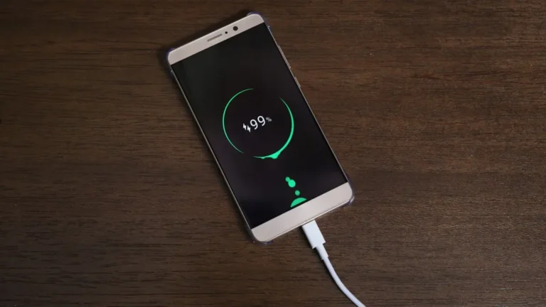 Заряд телефона