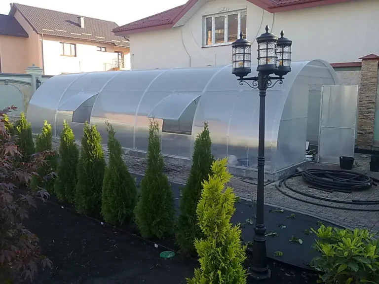 теплиця з полікарбонату