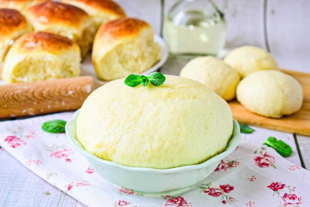 Тесто сдобное на булочки
