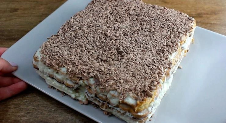 торт без выпечки