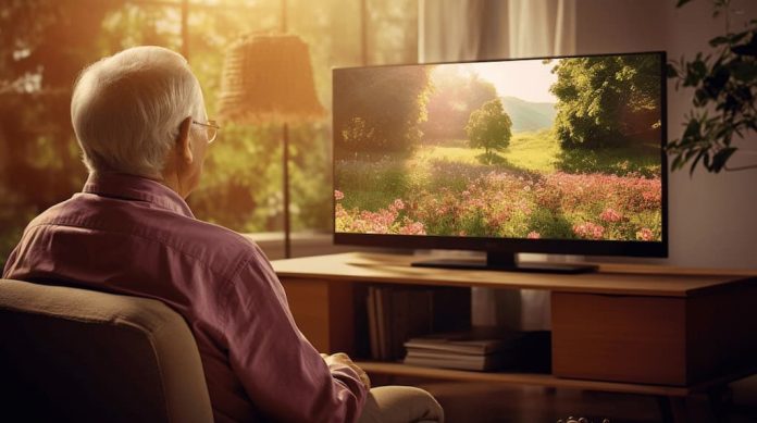 Телевизор для пожилого человека