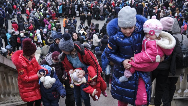 украинские беженцы в европе