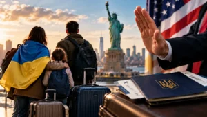 Беженцы из Украины остаются в США