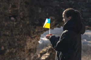 українська біженка