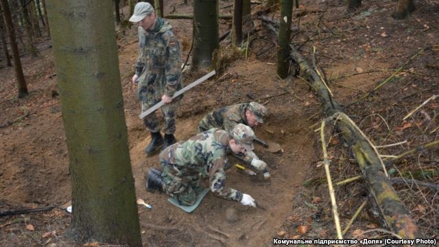 В Украине обнаружили большое захоронение воинов УПА