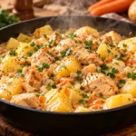 рецепт курицы с картофелем и сыром