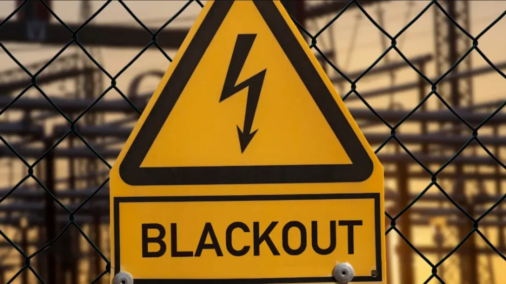 отключения света