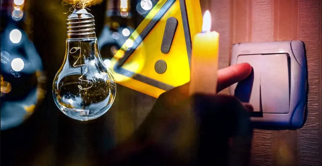 отключения света