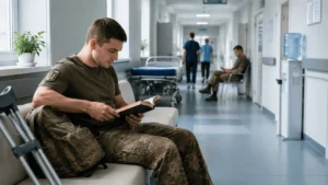 Военный на лечении