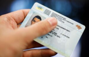 водительское удостоверение