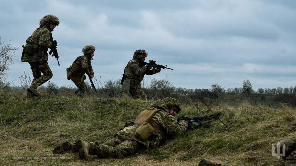 Украинские воины