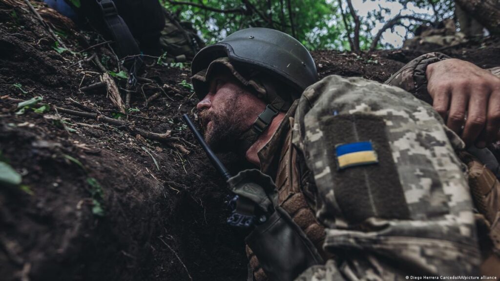 Военный на фронте