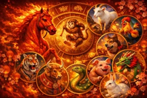 Вогняний кінь та знаки китайського гороскопу