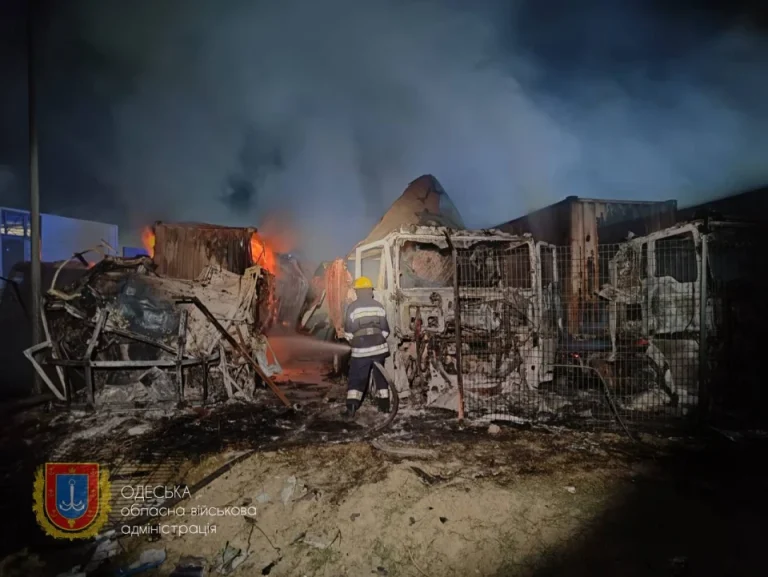 Последствия атаки на Одесскую область
