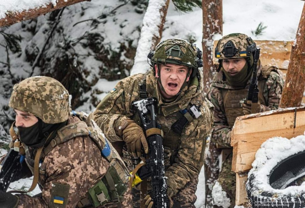 Украинские военные