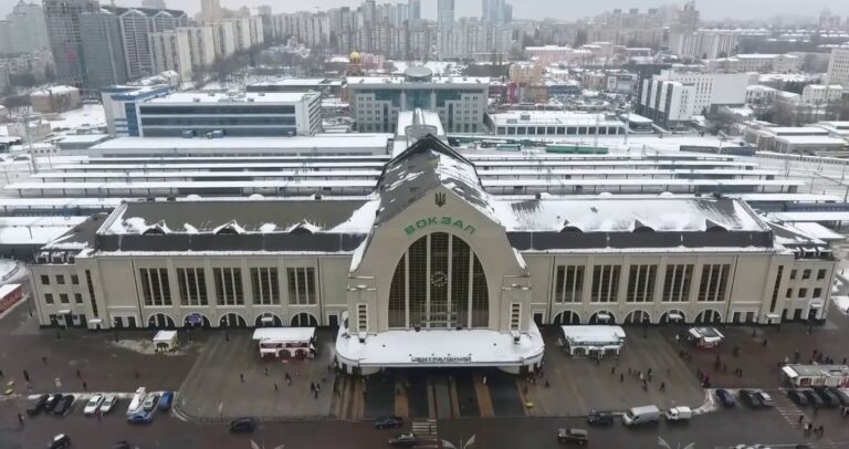 Вокзал в Киеве
