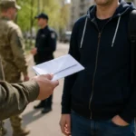 вручение повесток во время мобилизации