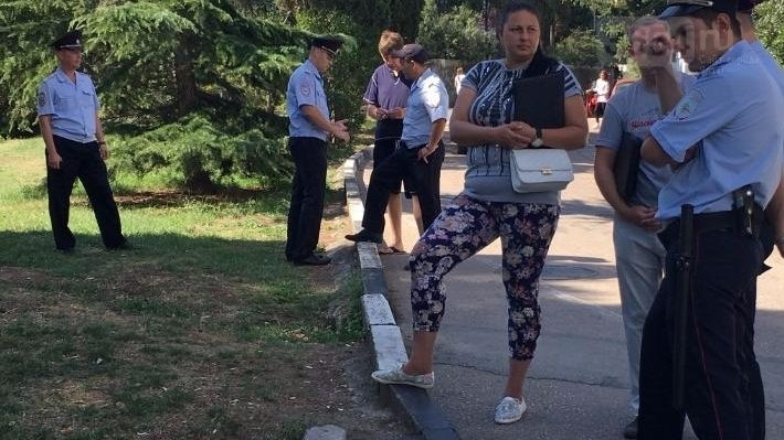 Крымский пенсионер поджег себя в знак протеста