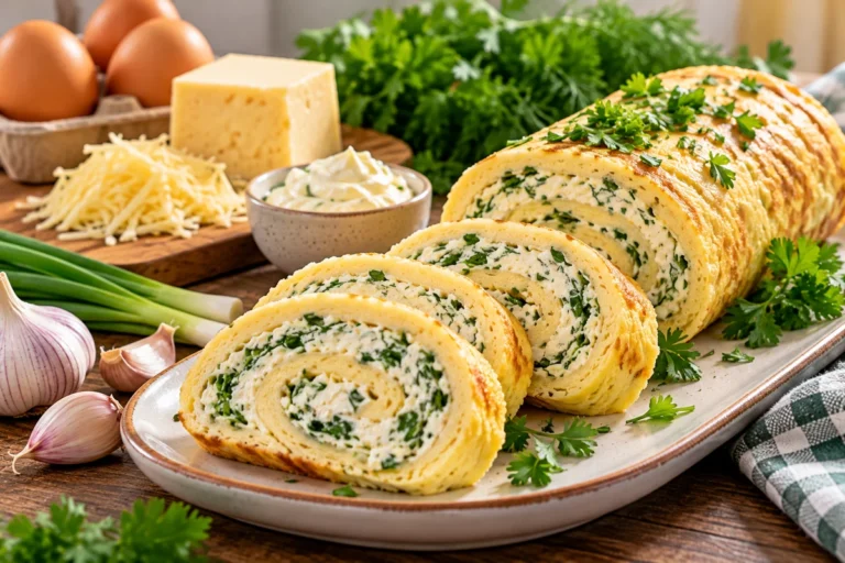Рецепт яичного рулета