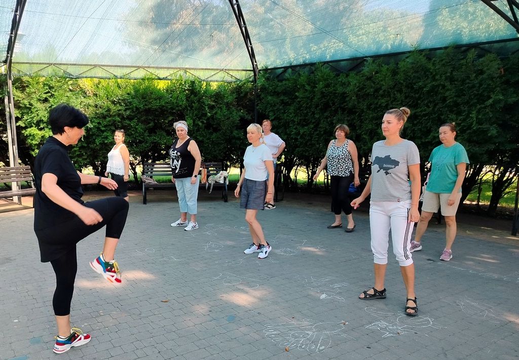 тренування в парку Марка Твена