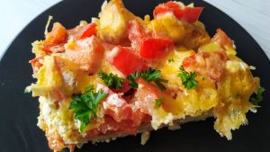 запеканка из сухих макарон