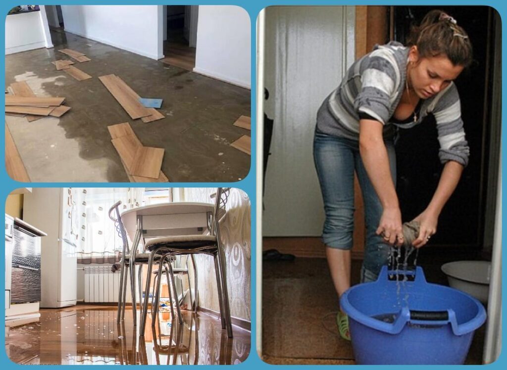 Затопили соседи