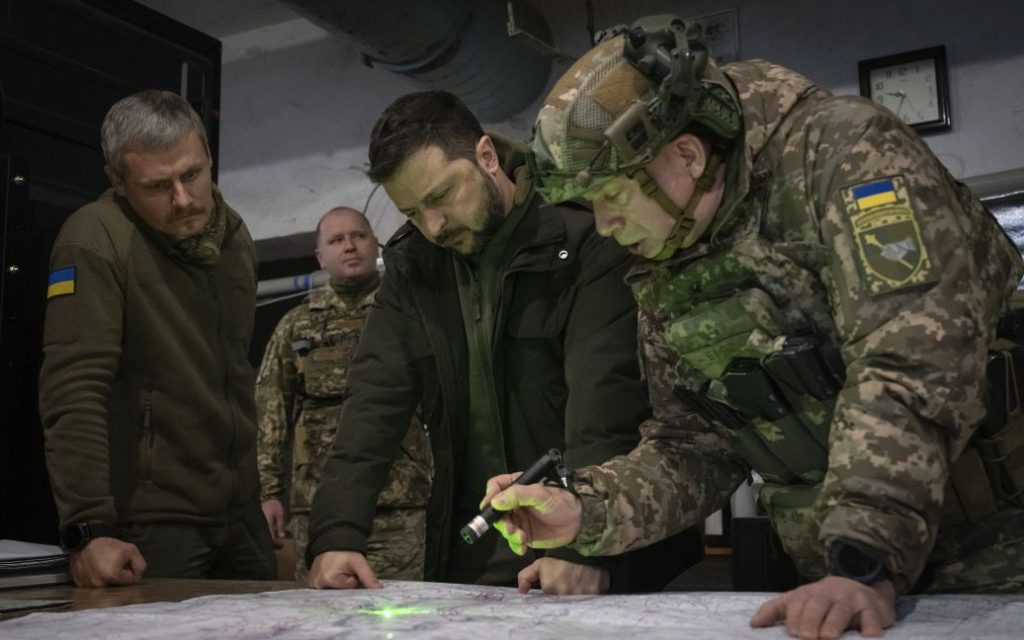 Зеленский с военными