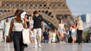 жара в париже