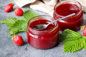 Желе из клубники