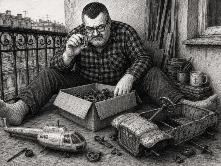 Жогов и старые игрушки